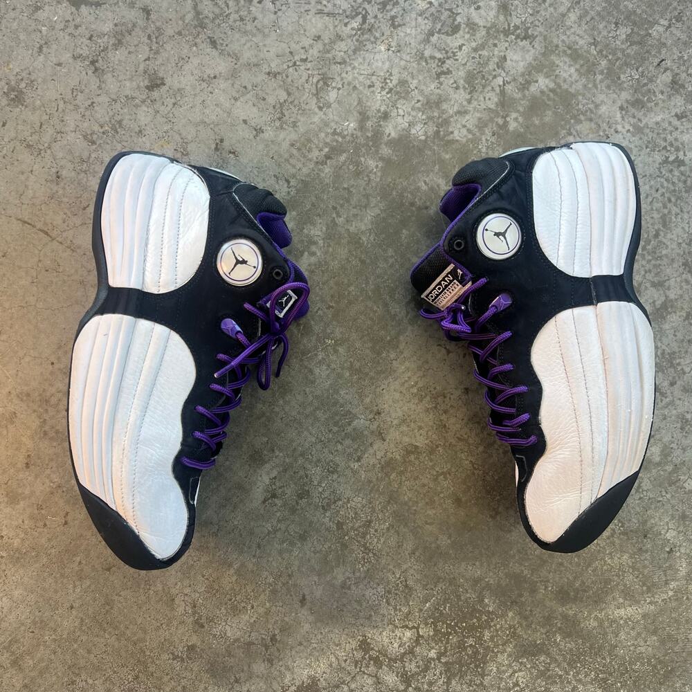 Nike Air Jordan Jumpman Team 1 White Black Field Purple Men’s Size 8 CV8926-105
